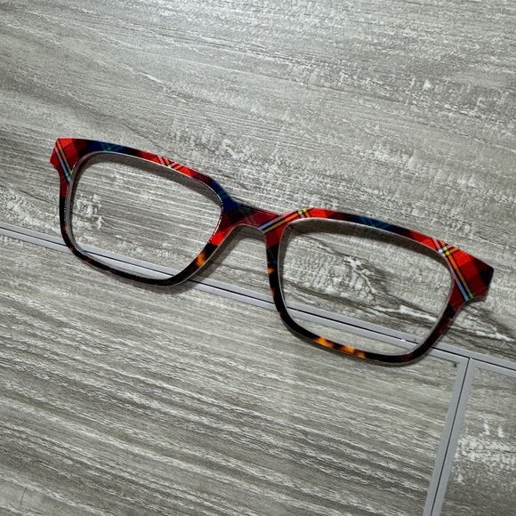 Pair Eyewear Accessories - Pair eyewear - the Finley - plaid tortoise shell magnetic topper
